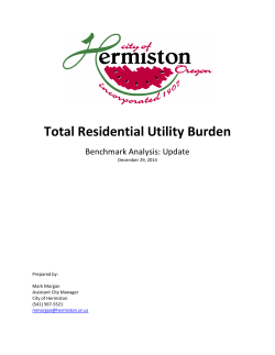 Total Residential Utility Burden