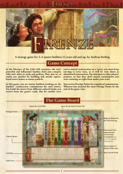 Game Concept The Game Board