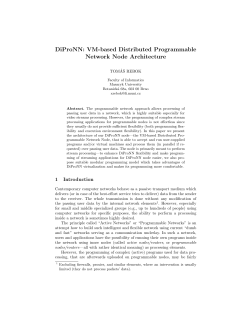 DiProNN: VM-based Distributed Programmable Network Node