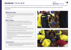 Goalball: Circle Ball