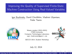Improving the Quality of Supervised Finite