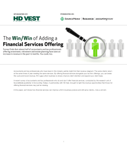 The Win/Win of Adding a Financial Services Offering