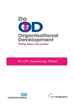 Do OD Capability model