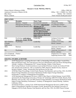 Bassam Farah_CV_20170510 - Team