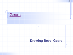 drawing bevel gears