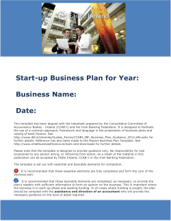 Quick Business and Marketing Plan for {YEAR}
