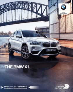 THE BMW X1. - Inchcape BM Auto