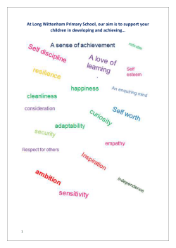 Long Wittenham Church of England Primary School Prospectus