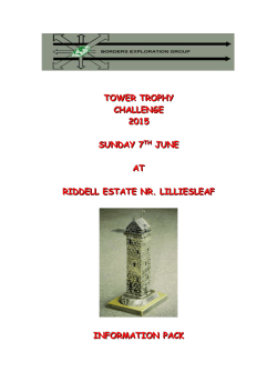 Tower Trophy - Borders Exploration Group