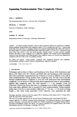 Separating Nondeterministic Time Complexity