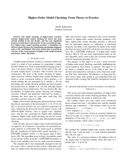 Higher-Order Model Checking: From Theory to Practice