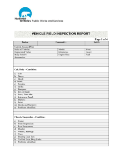 Vehicle Replacement Forms (Word)