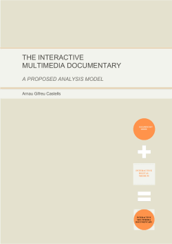 the interactive multimedia documentary