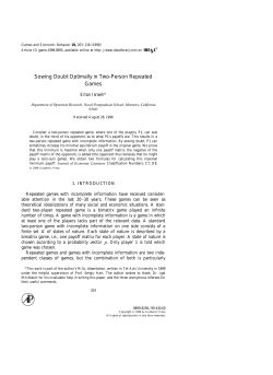 Sowing Doubt Optimally in Two