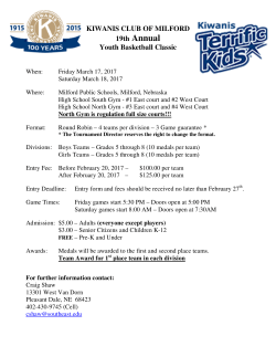 19th Annual - YMCA of Lincoln, Nebraska