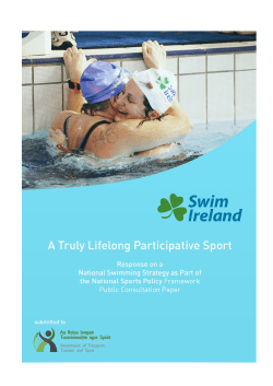 swim-ireland - Department of Transport, Tourism and Sport
