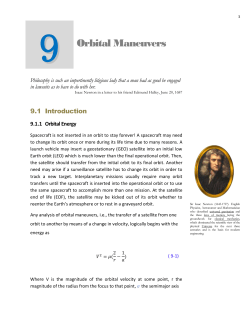 Out-of-Plane Orbit Maneuvers