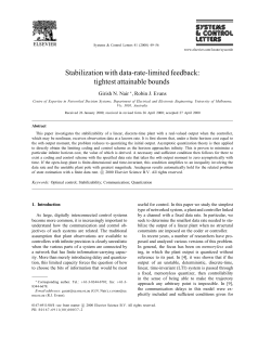 Stabilization with data-rate-limited feedback: tightest attainable bounds