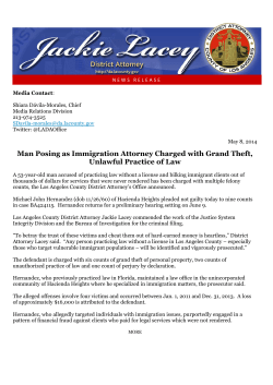 Man Posing as Immigration Attorney Charged with Grand Theft