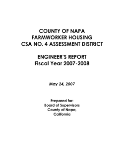 Summary - Napa County