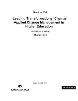 Communication is essential to the successful adoption