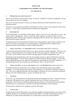 is here - The de Borda Institute