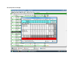 Scoring Tutorial