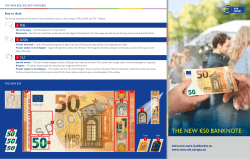 the new &euro;50 banknote - European Central Bank