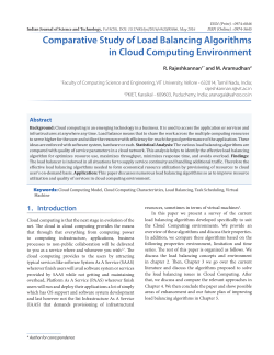 Comparative Study of Load Balancing Algorithms in Cloud