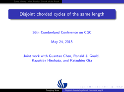 Disjoint chorded cycles of the same length