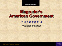 Chapter 5, Section 5 For candidates