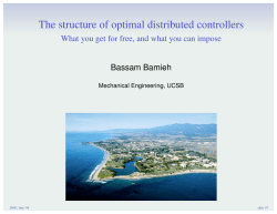The structure of optimal distributed controllers