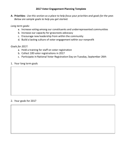 2017 Planning Worksheet