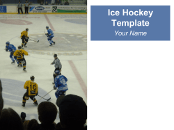 Ice hockey PowerPoint Template