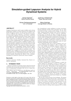 Simulation-guided Lyapunov Analysis for Hybrid Dynamical Systems