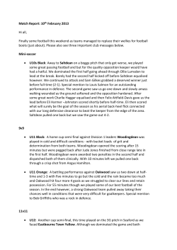 Hi All - Lewes Bridge View Junior Football Club