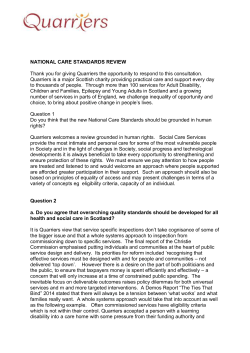 Care standards review
