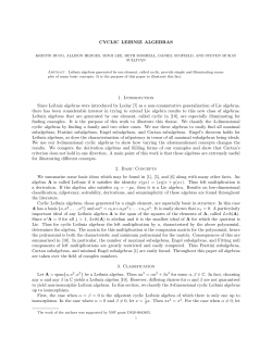 Cyclic Leibniz Algebras