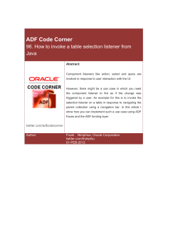 How to invoke a table selection listener programmatically