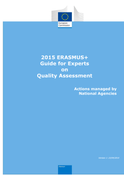 Key Action 1: Mobility of individuals