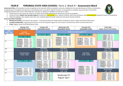 Monday 26/6/00 - Yeronga State High School
