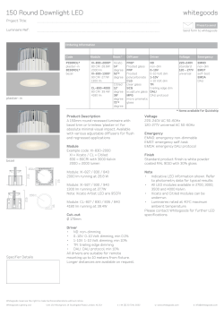 150 Round Downlight LED whitegoods