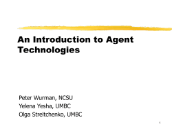 Agent Tech - UMBC CSEE