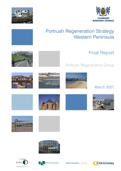 Portrush Regeneration Strategy