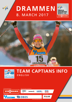 Team Captains Infomation