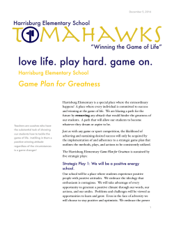 Harrisburg Game Plan - Harrisburg Tomahawks