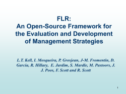FLR: An Open-Source Framework for the Evaluation