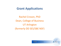 Leadership Emerging in Academic Departments