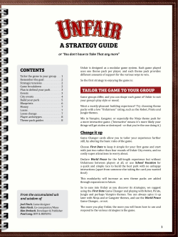 a strategy guide