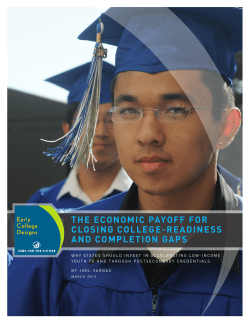 The Economic Payoff For Closing College